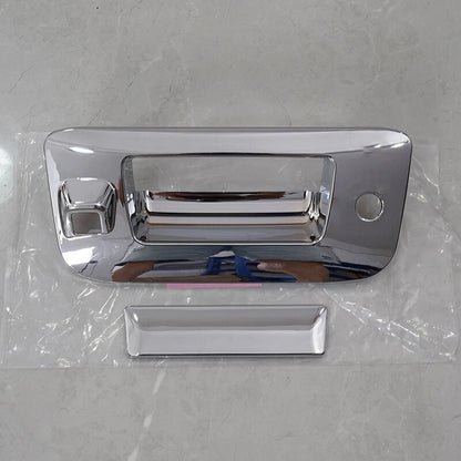 Chrome Door Handle, Mirror, Tailgate Cover, Cam Hole for Chevy Silverado 1500 (2007-2014)