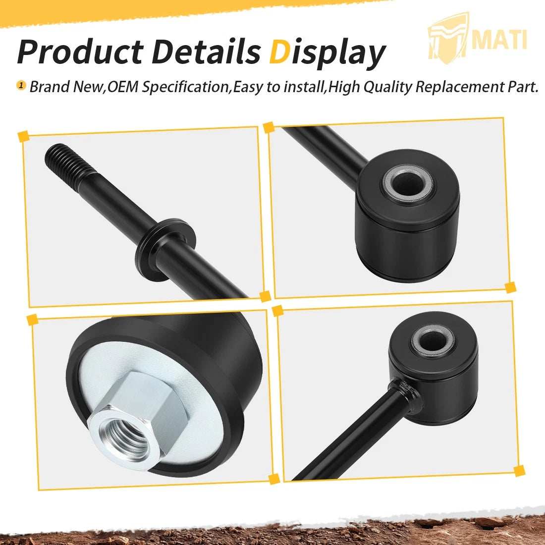 Torsion Bar Linkage & Bushing for Polaris Sportsman 300, Ranger 400–900 EV