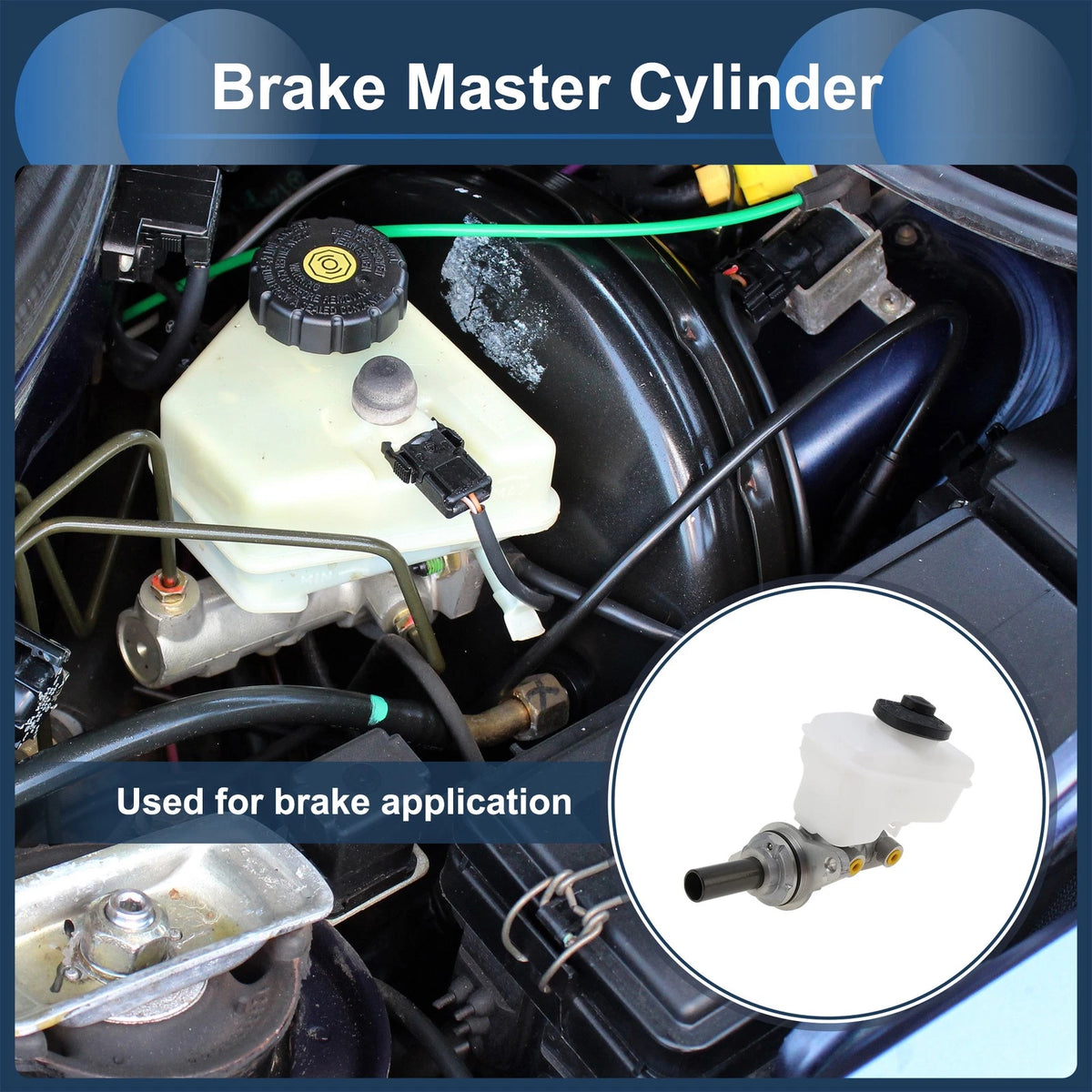 Brake Master Cylinder with Reservoir for TOYOTA REIZ (2010–2017)