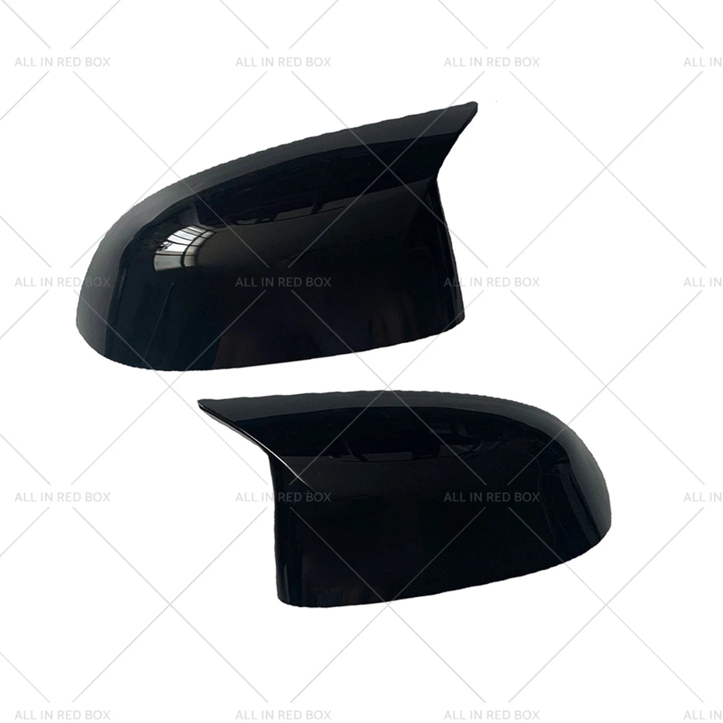 Black Rear Mirror Cover Caps for BMW G01 G02 G05 G06 X3 X4 X5 X6