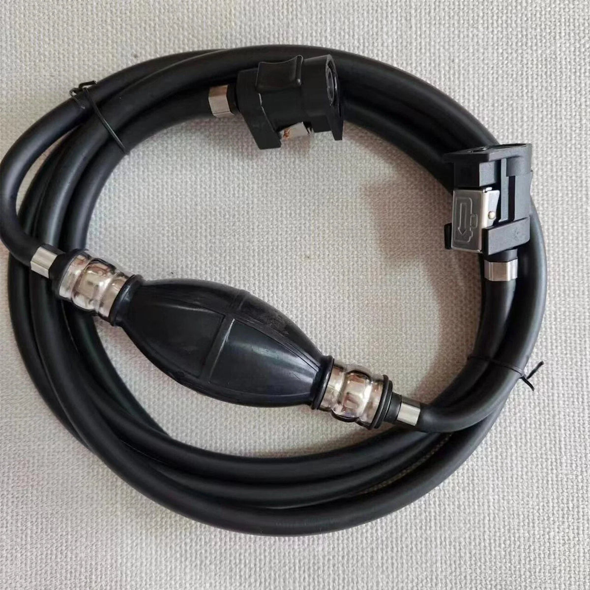 Marine Fuel Line Replacement with Primer Bulb Connector for Outboard