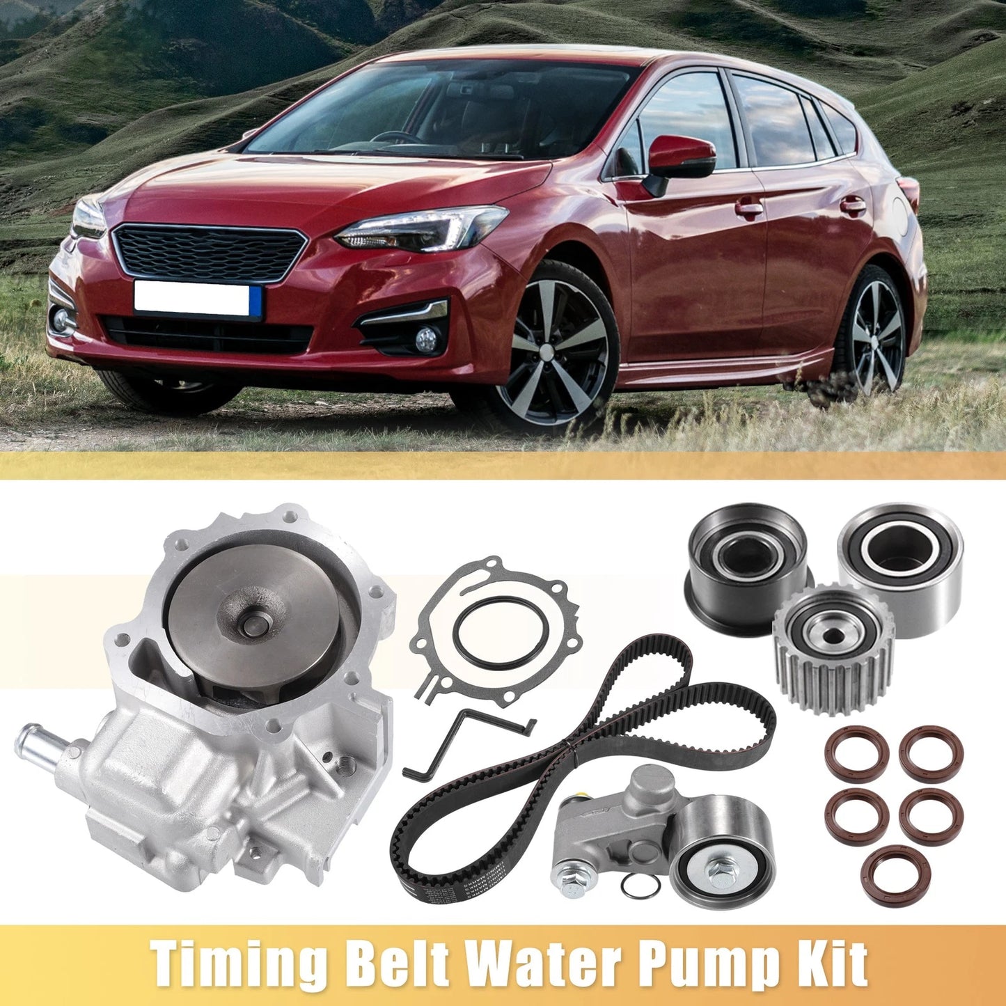 Car Engine Timing Belt & Water Pump for Subaru Impreza (2006-2011)