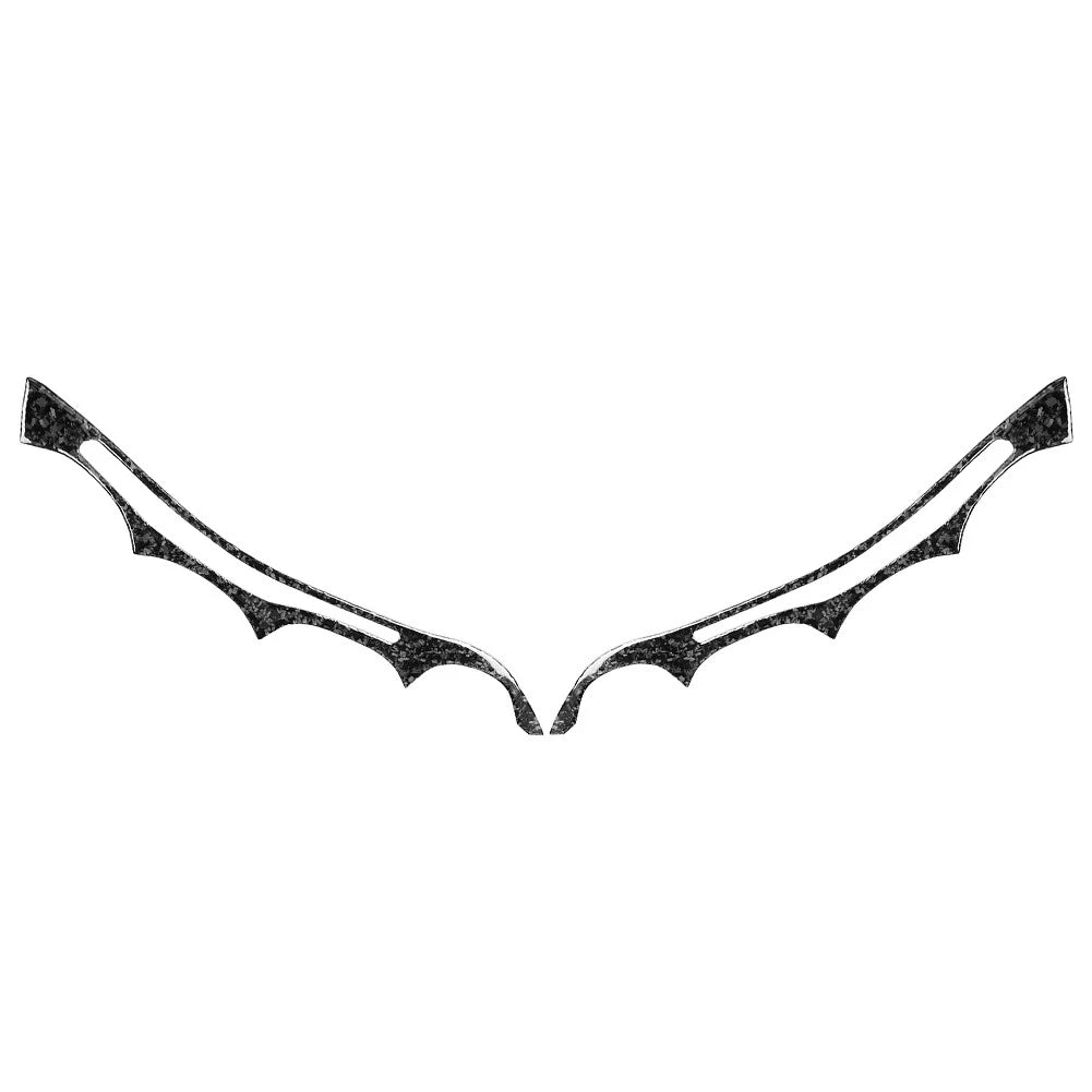Pair Headlight Eyebrow Eyelid Covers for BMW 5 Series E60 (2004-2010)