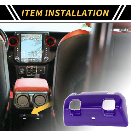 Rear Window Switch Panel Trim Cover for Jeep Wrangler JL JLU (2018-2024) Purple