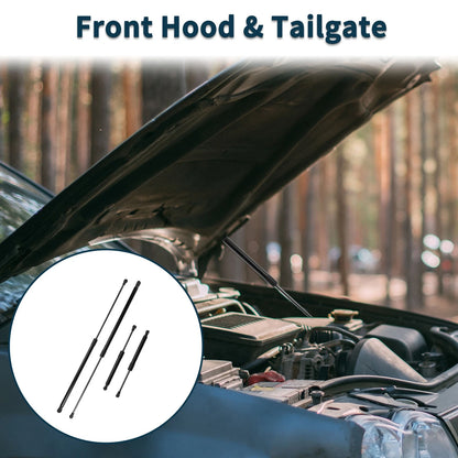 Hood & Tailgate Lift Supports Struts 2 x for BMW Z4 (2003-2008)