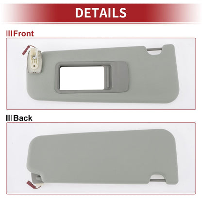 Car Sun Visor for BMW F10 F18 2011-2016 with Mirror (2 x) No.51167248855