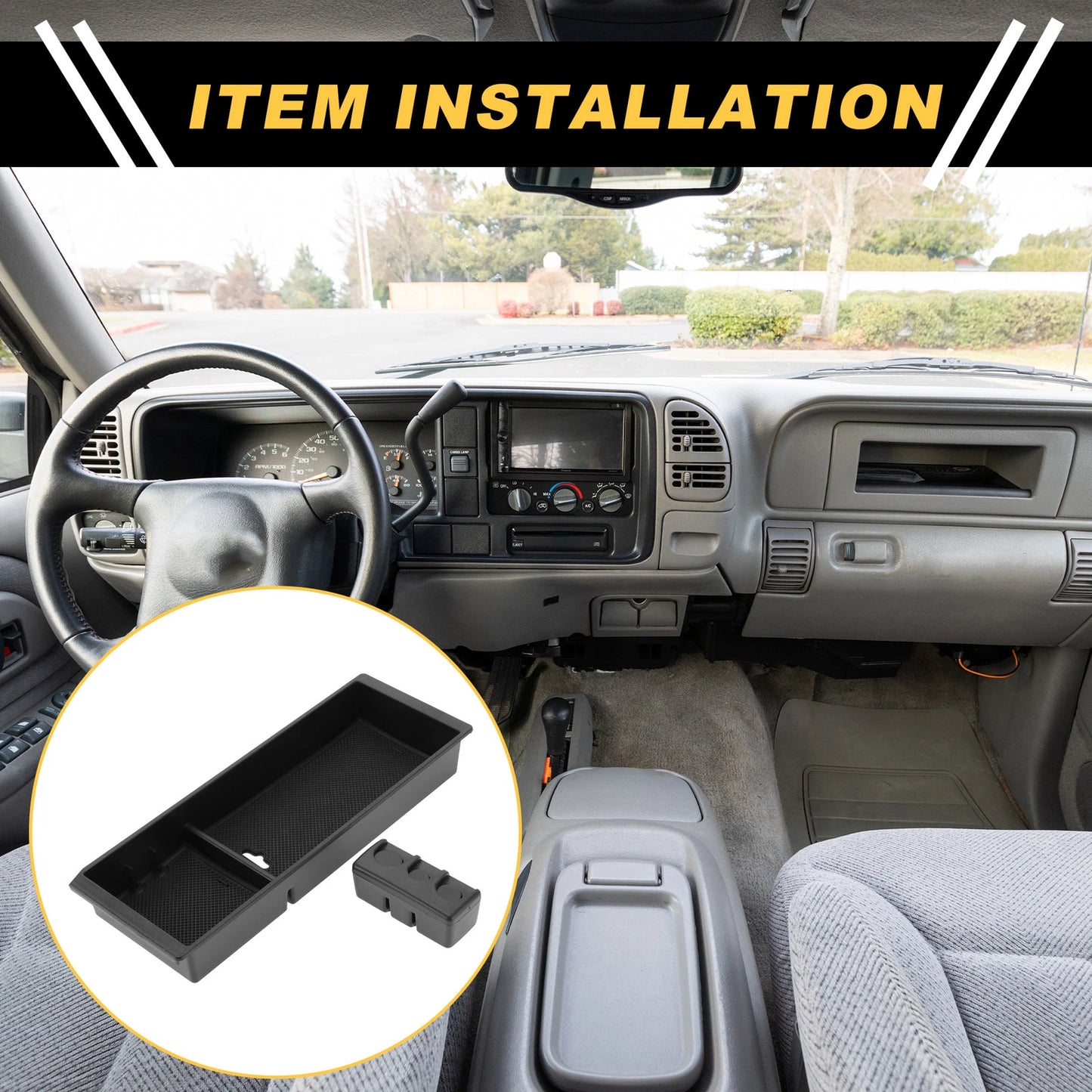 Center Console Armrest Organizer Tray for Ford F-150 (2015-2020)