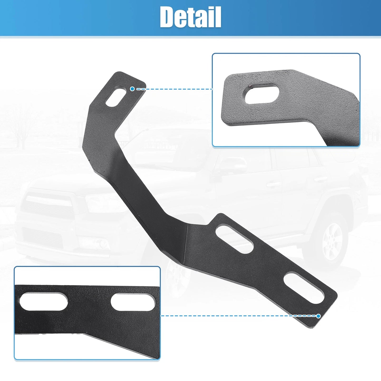 Hood LED Light Mount Bracket for Toyota 4Runner (2010-2022)