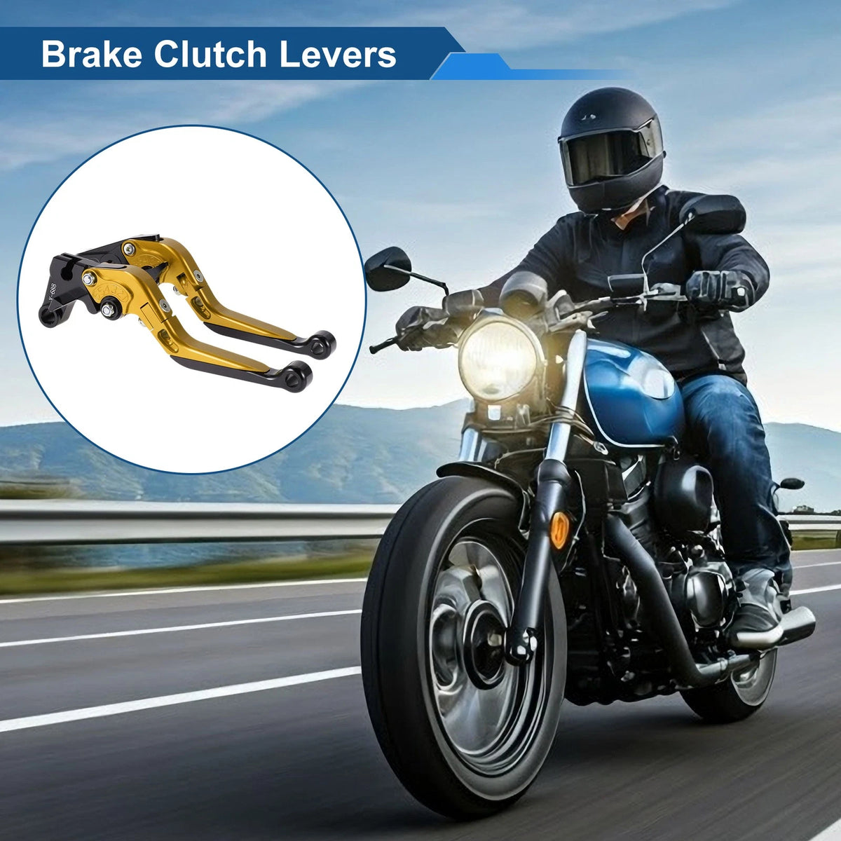 Pair Adjustable Short Long Brake Clutch Lever for Yamaha YZF R1 (1999–2001)