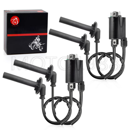 2X Ignition Coil with Spark Plug CAP for Honda ST1100 (1991-2003)