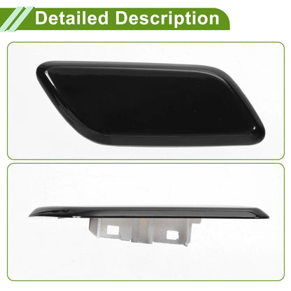 Front Right Washer Nozzle Cover for Toyota Land Cruiser (2013-2015) Black