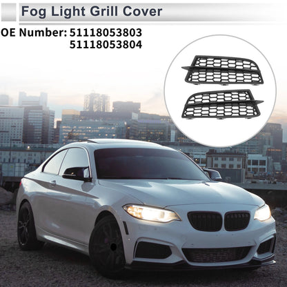 Car Front Fog Light Grill for BMW F20 F21 (2011-2015) - 1 Pair