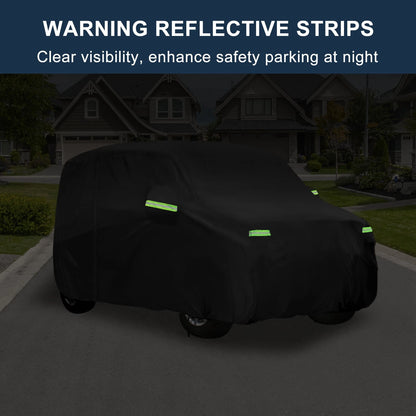Waterproof Car Cover for Honda N-WGN Black 350x148x143cm (2013-2023)