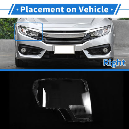 Front Right Headlight Lens Cover for Ford F-150 (2009-2014)