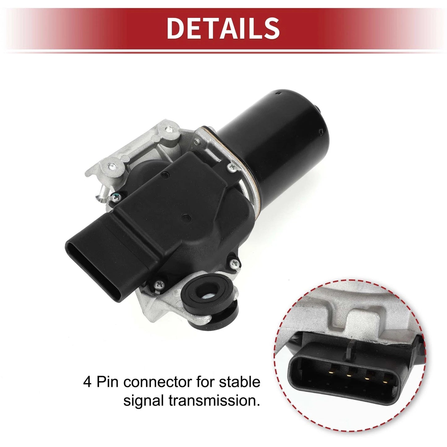 Front Windshield Wiper Motor for Chevrolet Equinox (2007-2008)