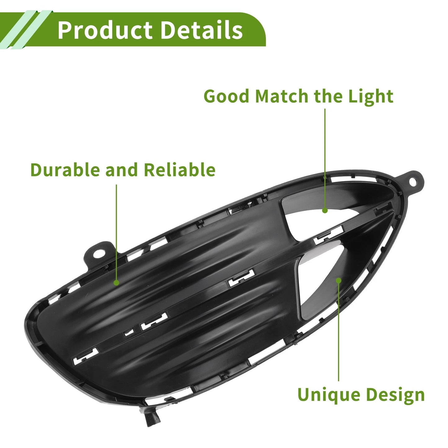 Front Left Fog Light Grill for Mercedes Benz E-Class (2010-2016)