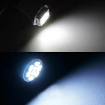 40Pc T5 T10 White LED Bulbs for Car Instrument Cluster Dash Lights