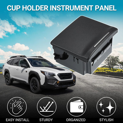 Cup Holder for Subaru Outback (2007-2009) Black 1 x Practical Drink Holder