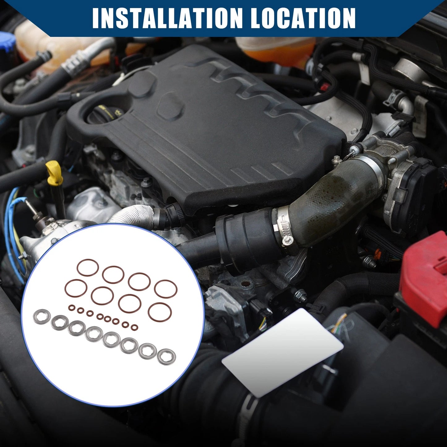 Fuel Injector Seal Installation Kit for Ford F250 F350 6.7L (2011-2019)