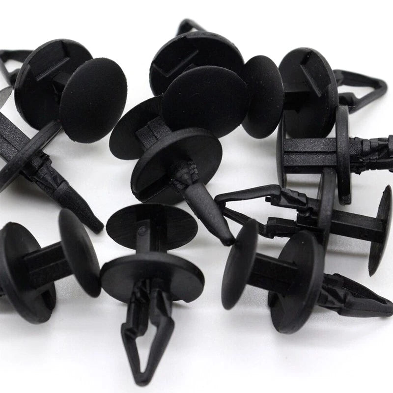 20 x Black Nylon Push Retainer Clips for GMC Chevrolet Cadillac Buick