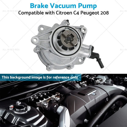 Brake Vacuum Pump for Citroen C4, Peugeot 208, 3008, 5008, RCZ (2006-2023)