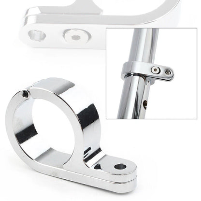 1.25" Universal Motor Handlebar Mount Clamp Clock for Motorcycle