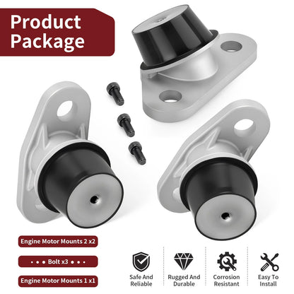 2 x Front Rear Engine Mounts for Sea Doo GTX 4TEC (2003-2006)