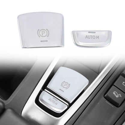 Parking Brake Switch P Button Covers Set for BMW 5 Series, 7 Series (2001-2023)