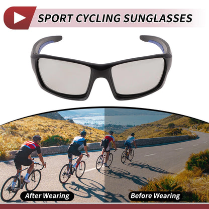 Goggles Light Gray Lens Black Frame Tri-acetel Cellulose for Motorcycle Riding