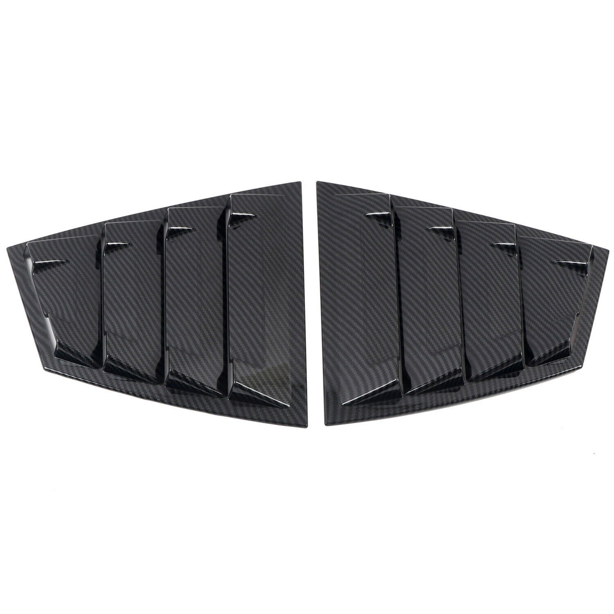2 x Exterior Window Louver Shutter Cover for Subaru WRX/WRX STI (2015–2021)