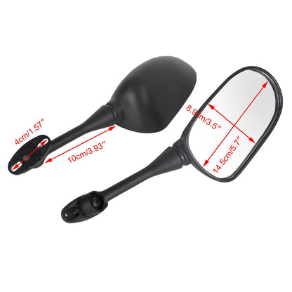 Mirror for Honda CBR 600 F4 / F4i, RC51, RVT 1000 (2000-2005) Black F2