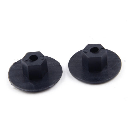10 x Threaded Plastic Nuts for Mercedes-Benz W201 W124 (1982-1996)