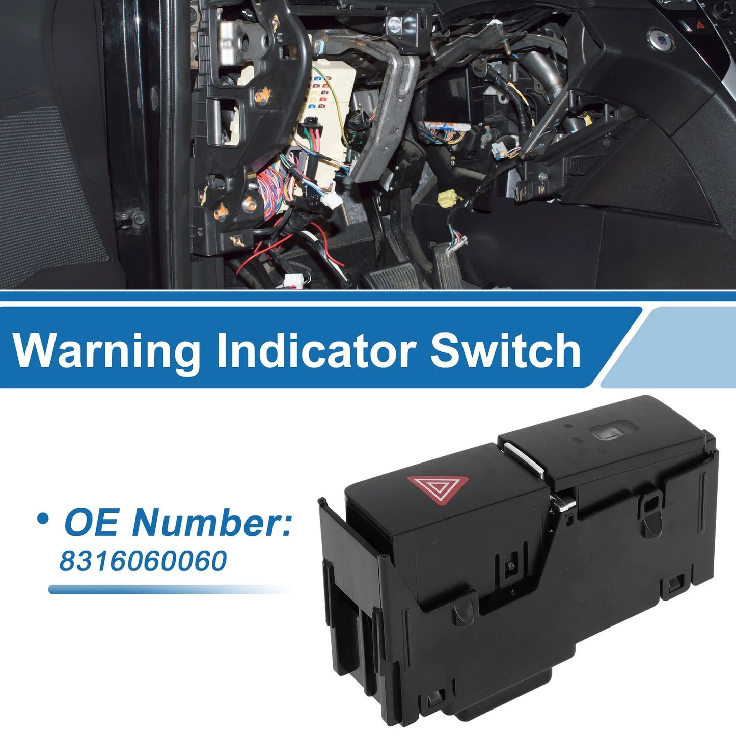 Warning Indicator Switch for Toyota Prado (2009-2023)