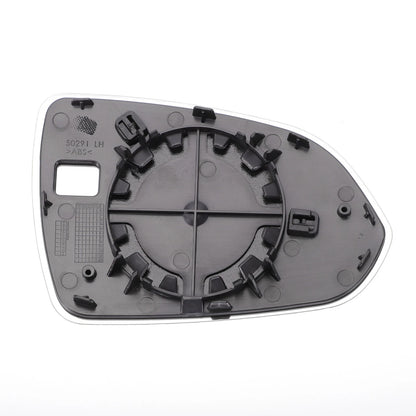 Left Side White Mirror Glass for Hyundai Accent (2018-2020)