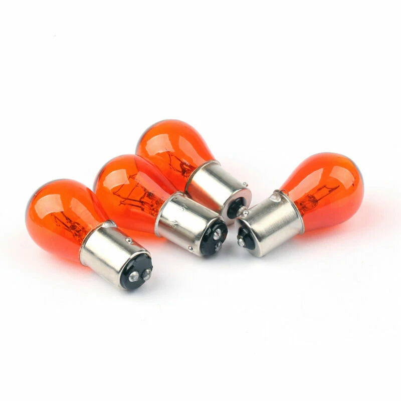 4x Smoke Turn Signal Lens for Harley FXDF Softail Dyna Sportster (2002-2023)
