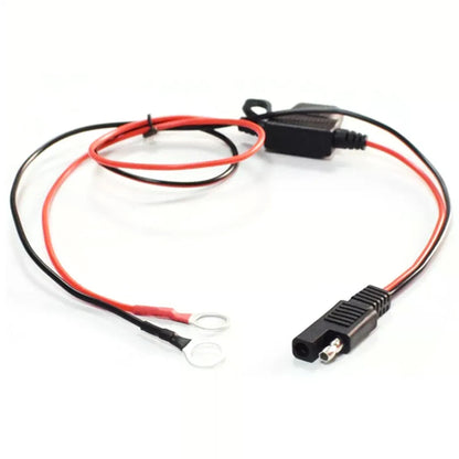 12V SAE to O Ring Connection Cable Adapter for Battery Charging