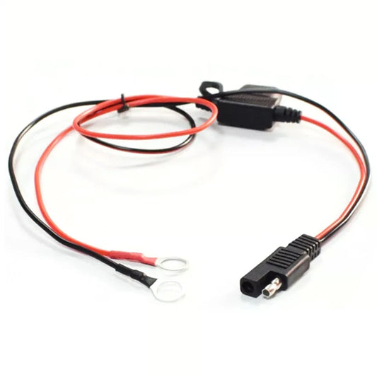 12V SAE to O Ring Connection Cable Adapter for Battery Charging