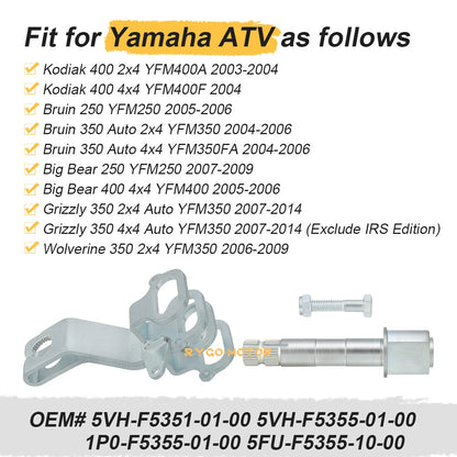 Rear Drum Brake Camshaft Arm for Yamaha Wolverine 350 2x4 YFM350 (2006-2009)