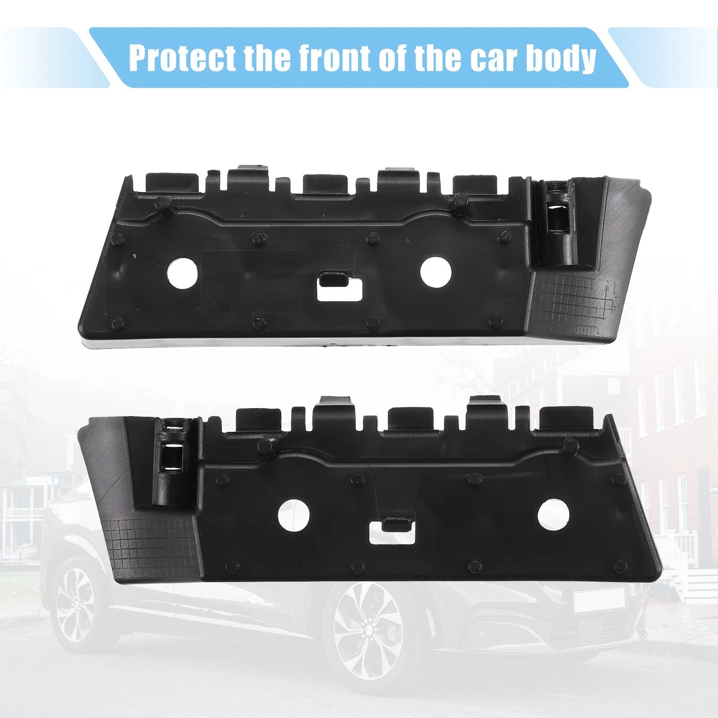 Front Bumper Retainer Brackets for Ford (2013-2014) - 2 x Brackets
