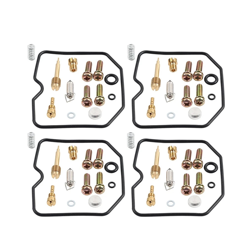 4x Carburetor Repair Kit for Kawasaki GPX600 GPX750 ZX600C ZX750 (1988-1997)