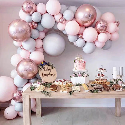 169Pcs Balloon Arch Garland Kit for Birthday Wedding Baby Shower Party Decor
