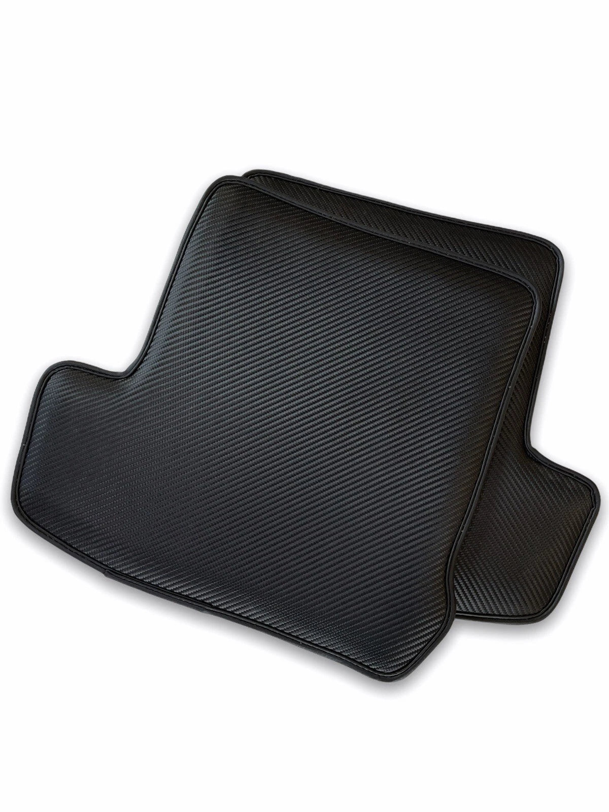 Floor Mats for Porsche Macan 2014-2021 - 2 x Carbon Fiber Auto Carpets