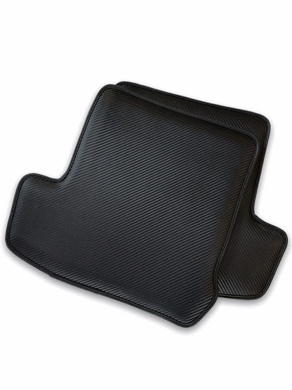 Floor Mats for Porsche Macan 2014-2021 - 2 x Carbon Fiber Auto Carpets