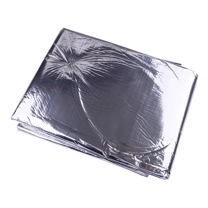 Aluminized Heat Shield Thermal Barrier Sleeve 140x100cm for Car