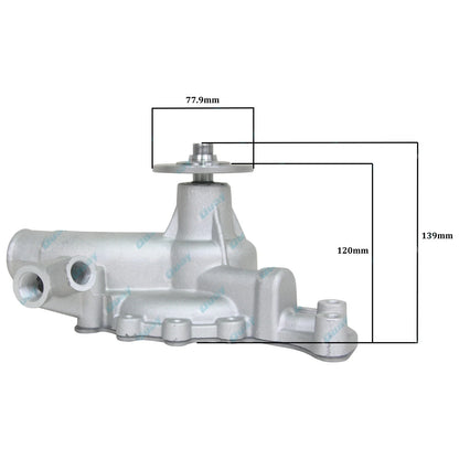 Engine Water Pump for Coaster Bus BB20 BB21 1982-7/88 4cyl 3B 3.4L Diesel Engine