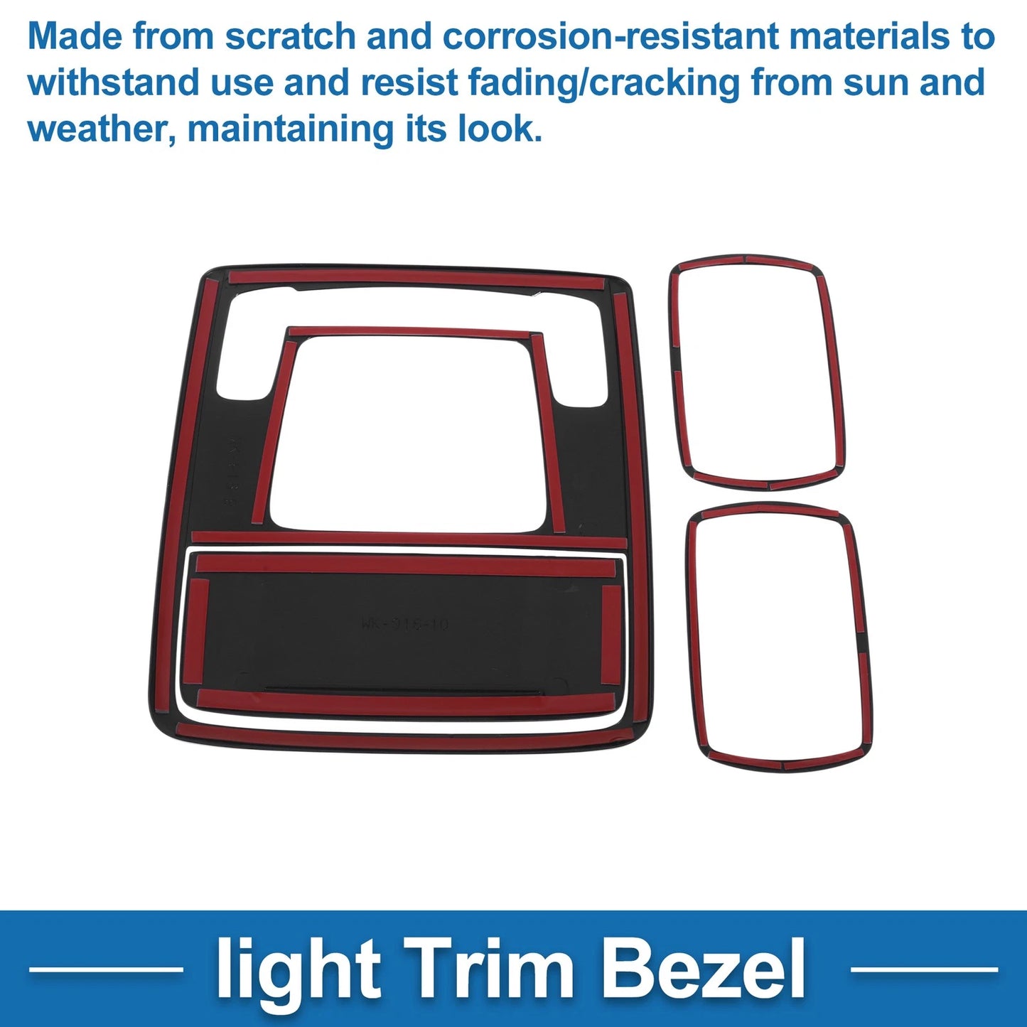 Light Trim Bezel for Honda Stepwgn 2023 Black