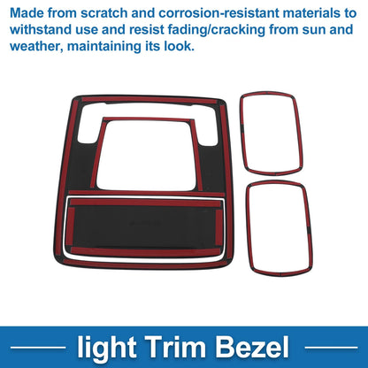 Light Trim Bezel for Honda Stepwgn 2023 Black