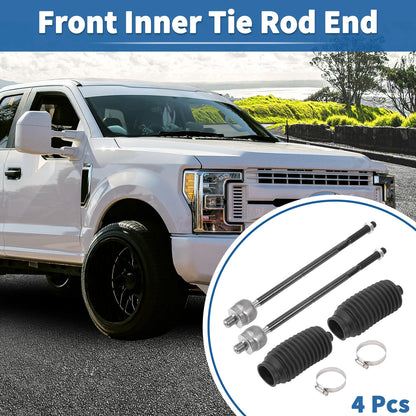 4 x Front Inner Tie Rod End Links for Ford Mustang (2005-2010)
