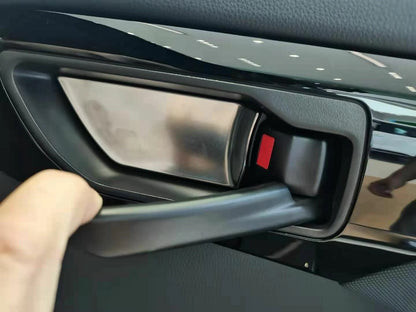 Silver Inner Door Handle Bowl Cover Trim for Toyota Highlander (2020-2023)