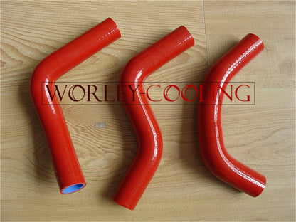 Silicone Radiator Hose for Suzuki Swift 1.3 G13 GTI (1989-2000) Red